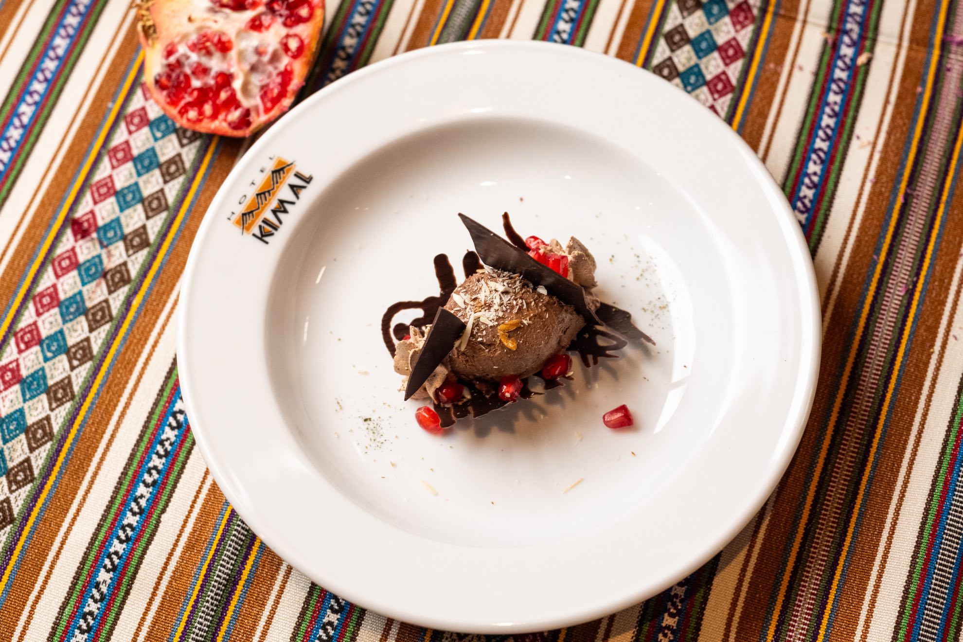 postre chocolate